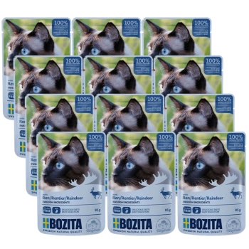 BOZITA Kúsky v želé so sobmi (vrecko) 12x85g