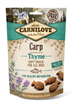 Carnilove Semi-Moist Snack, kapor s tymianom, 200 g
