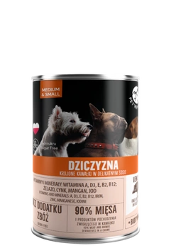 PetRepublic kúsky v omáčke so zverinou 400g pre psov