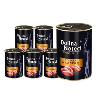 Dolina Noteci Premium pre mačky s vysokým obsahom kačacieho mäsa 12x400g