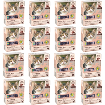 BOZITA Hydinová pečeň pre mačky v omáčke 16x370g