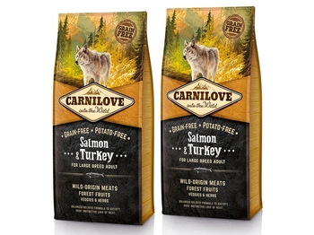 Carnilove Salmon & Turkey for Large Breed Adult 2x12kg
