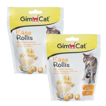 GIMCAT Käse-Rollis 2x425g