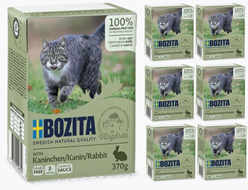 BOZITA Králik v omáčke 6x370g