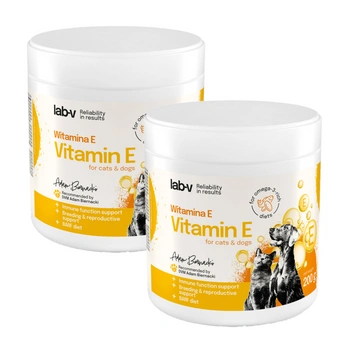 Lab-v Vitamín E – prirodzená antioxidačná ochrana buniek 2x200 g