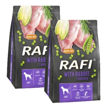 DOLINA NOTECI Rafi suché krmivo pre psov s králikom 2x3kg