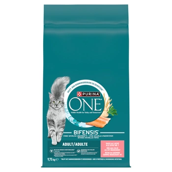 Purina One Adult losos a pšenica krmivo pre dospelé mačky 9,75 kg