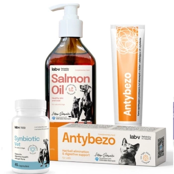 Lab-v Pet Care Box MINI - Darčeková sada pre mačky