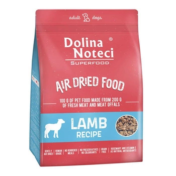 DOLINA NOTECI Superfood sušené pokrmy z jahňacieho mäsa pre psov 5kg