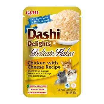 INABA Dashi Delights Jemné vločkové kura so syrom Recept 40g