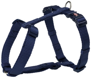 Postroj Trixie Premium, S-M: 42-60 cm/15 mm, indigo