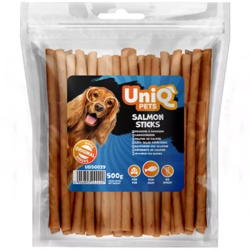 UNIQ PETS Psie maškrty s lososom 500g