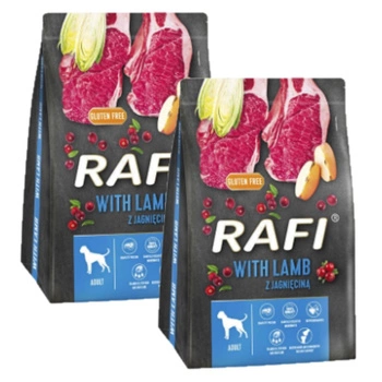 DOLINA NOTECI Rafi suché krmivo pre psov s jahňacím mäsom 2x3kg