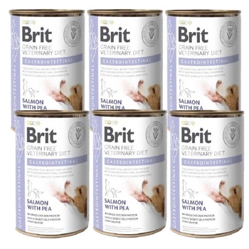 BRIT GF Veterinary Diets Dog Gastrointestinal 6x400g-
