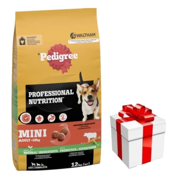 PEDIGREE suché krmivo pre psov malých plemien s hovädzím mäsom a zeleninou 12 kg + PREKVAPENIE PRE VÁŠHO PSA