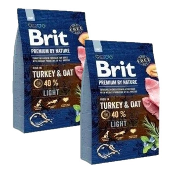 Brit Premium By Nature Light 2x3kg