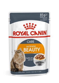 ROYAL CANIN Intense Beauty 12x85g mokré krmivo v omáčke pre dospelé mačky, zdravá koža, krásna srsť