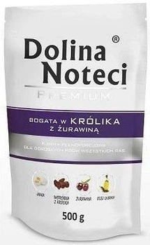 Dolina Noteci Králik Premium s brusnicami 500g