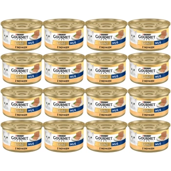 Purina Gourmet Gold mousse s morčacím mäsom 72x85g