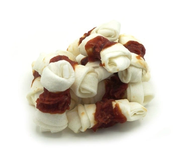 Master Dog Bone viazaný s kačicou 500 g