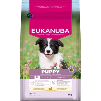EUKANUBA  Growing Puppy Medium Breed Chicken 3kg