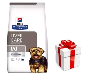 HILL'S PD Prescription Diet Canine L/d Liver Care 10kg + prekvapenie pre vášho psa ZDARMA