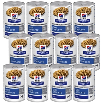 HILL'S PD Prescription Diet Canine Derm Complete 12x370g