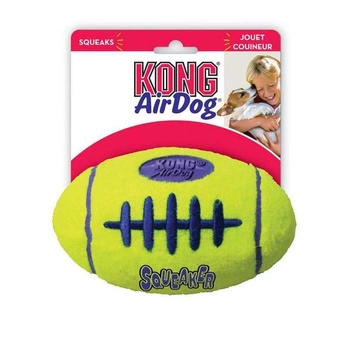 KONG AIRDOG Squeaker Football - hračka pre psov - S