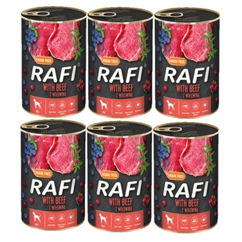 DOLINA NOTECI Rafi s hovězím masem 6x400g