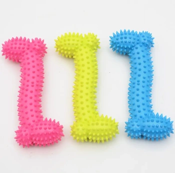 NUXIE® Gumová hračka pre psa, kosť, 11 cm