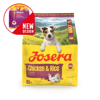 JOSERA Mini kuracie mäso s ryžou 900 g