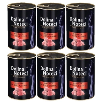 Dolina Noteci Premium pre mačky s vysokým obsahom kačacieho mäsa 6x400g