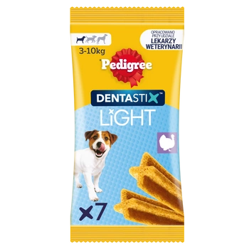 Pedigree Dentastix Light Dental Chews Maškrty pre psov malých plemien 7 ks - 58 g