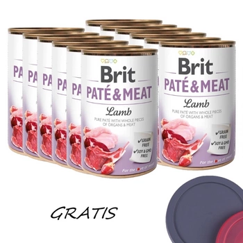 BRIT PATE & MEAT LAMB 12x400g