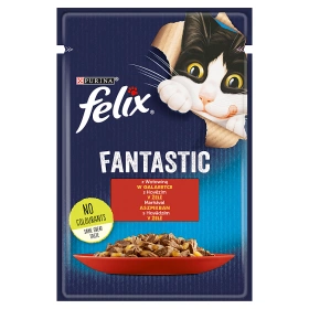 FELIX Hovädzie mäso v želé - vrecko 85g