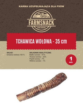 FarmSnack Hovädzie trachea 35cm 1ks