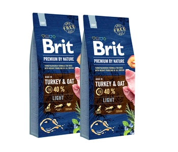 Brit Premium By Nature Light 2x15kg