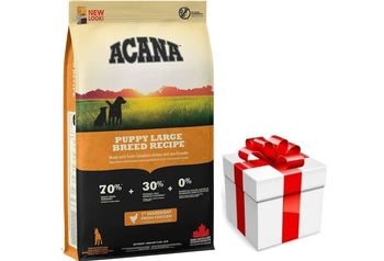 ACANA HERITAGE Puppy Large Breed 11,4kg  + prekvapenie pre vášho psa ZDARMA