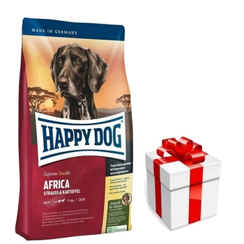 Happy Dog Supreme Africa 4kg + prekvapenie pre vášho psa ZDARMA