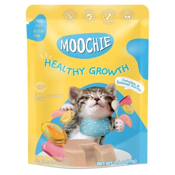 MOOCHIE KITTEN Healthy Growth Tuna & Chicken 70g