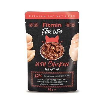 Fitmin Cat For Life Kitten Chicken 85g