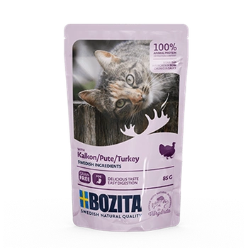 BOZITA Kúsky v omáčke s morčacím mäsom (vrecko) 85g