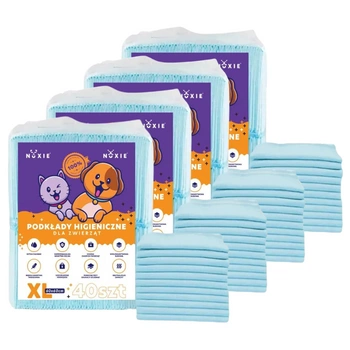 NUXIE® podložka pre psov, hygienické podložky 160ks 60x60cm xl