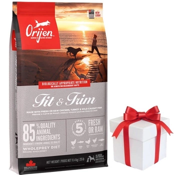 ORIJEN Fit & Trim Dog 11,4kg + prekvapenie pre psa ZDARMA!