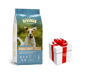 Divinus Adult mini pre malé plemená 10kg + prekvapenie pre vášho psa ZDARMA