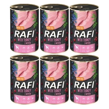 DOLINA NOTECI Rafi s krůtím masem 6x400g