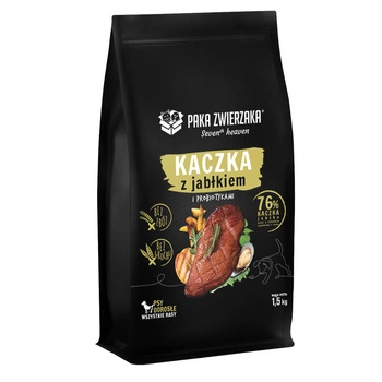 Paka Zwierzaka - Siedme nebo - Kačica a jablká 1,5kg