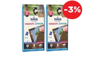 Bosch Junior Medium 2x15kg -3%
