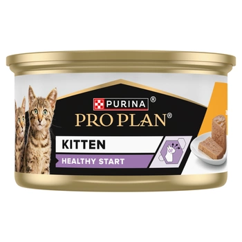 PRO PLAN Kitten Mousse s kuracím mäsom mokré krmivo pre mačiatka 85 g