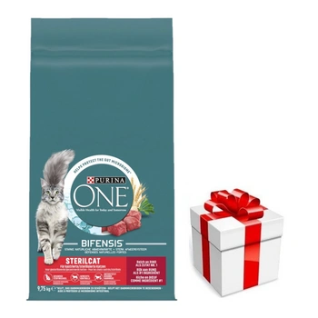 Purina One Sterilcat bohatý na hovädzie mäso a pšenicu 9,75 kg + PREKVAPENIE PRE MAČKU
